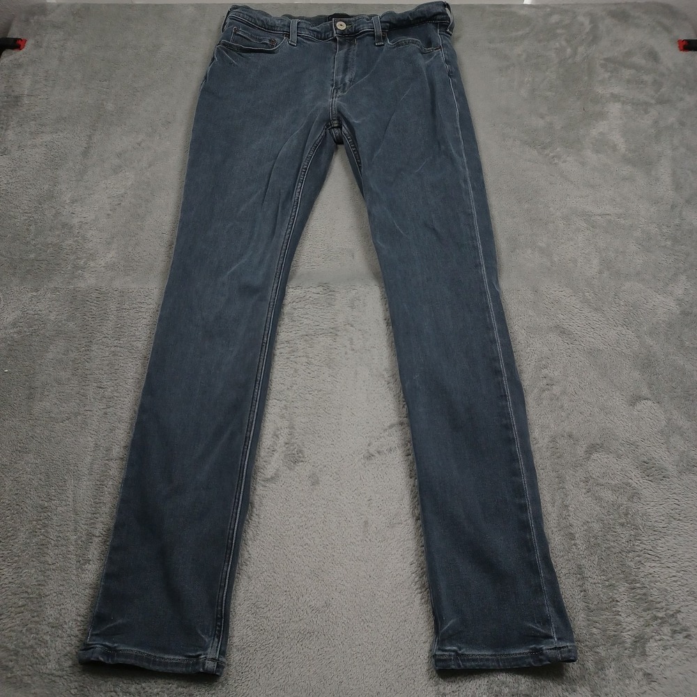 Paige Jeans Mens 31 Gray Denim Lennox Slim Pockets Stretch Modern